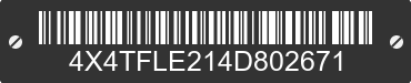 2004 FOREST RIVER Flagstaff Lite Weight Trailers 4X4TFLE214D802671 VIN decoded