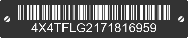 2007 FOREST RIVER Flagstaff Lite Weight Trailers 4X4TFLG2171816959 VIN decoded