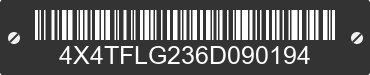 2006 FOREST RIVER Flagstaff Lite Weight Trailers 4X4TFLG236D090194 VIN decoded