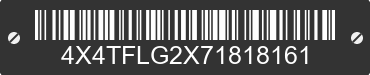 2007 FOREST RIVER Flagstaff Lite Weight Trailers 4X4TFLG2X71818161 VIN decoded