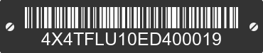 2014 FOREST RIVER Flagstaff Lite Weight Trailers 4X4TFLU10ED400019 VIN decoded