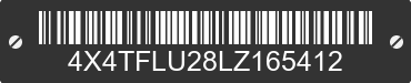2020 FOREST RIVER Flagstaff Lite Weight Trailers 4X4TFLU28LZ165412 VIN decoded