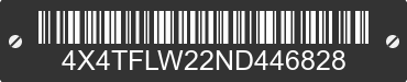 2022 FOREST RIVER Flagstaff Lite Weight Trailers 4X4TFLW22ND446828 VIN decoded