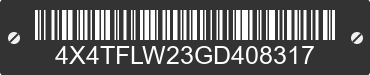 2016 FOREST RIVER Flagstaff Lite Weight Trailers 4X4TFLW23GD408317 VIN decoded