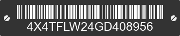 2016 FOREST RIVER Flagstaff Lite Weight Trailers 4X4TFLW24GD408956 VIN decoded