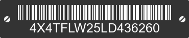 2020 FOREST RIVER Flagstaff Lite Weight Trailers 4X4TFLW25LD436260 VIN decoded