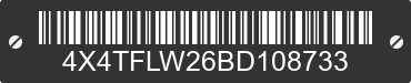 2011 FOREST RIVER Flagstaff Lite Weight Trailers 4X4TFLW26BD108733 VIN decoded