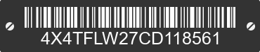 2012 FOREST RIVER Flagstaff Lite Weight Trailers 4X4TFLW27CD118561 VIN decoded