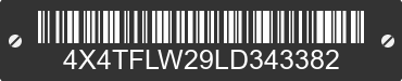 2020 FOREST RIVER Flagstaff Lite Weight Trailers 4X4TFLW29LD343382 VIN decoded