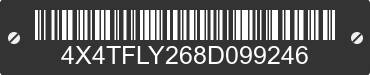 2008 FOREST RIVER Flagstaff Lite Weight Trailers 4X4TFLY268D099246 VIN decoded