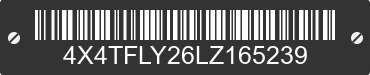 2020 FOREST RIVER Flagstaff Lite Weight Trailers 4X4TFLY26LZ165239 VIN decoded