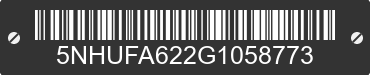 2016 FOREST RIVER Force 5NHUFA622G1058773 VIN decoded