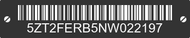 2022 FOREST RIVER Freedom Express 5ZT2FERB5NW022197 VIN decoded
