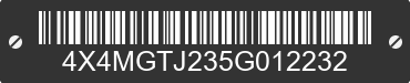 2005 FOREST RIVER Georgetown 4X4MGTJ235G012232 VIN decoded