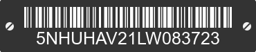 2020 FOREST RIVER Haulin 5NHUHAV21LW083723 VIN decoded