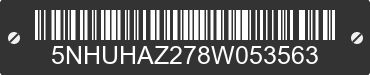 2008 FOREST RIVER Haulin 5NHUHAZ278W053563 VIN decoded