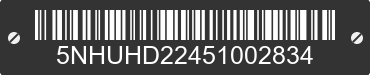 2005 FOREST RIVER Hydra-Lift 5NHUHD22451002834 VIN decoded