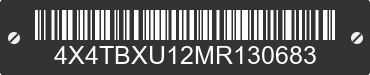 2021 FOREST RIVER IBEX 4X4TBXU12MR130683 VIN decoded