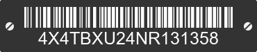 2022 FOREST RIVER IBEX 4X4TBXU24NR131358 VIN decoded
