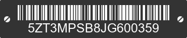 2018 FOREST RIVER Impression 5ZT3MPSB8JG600359 VIN decoded