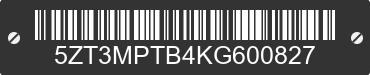 2019 FOREST RIVER Impression 5ZT3MPTB4KG600827 VIN decoded