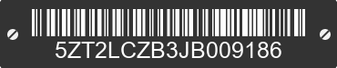 2018 FOREST RIVER Lacrosse Towable 5ZT2LCZB3JB009186 VIN decoded
