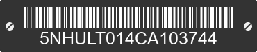 2012 FOREST RIVER Lightining 5NHULT014CA103744 VIN decoded