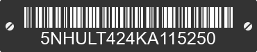 2019 FOREST RIVER Lightining 5NHULT424KA115250 VIN decoded