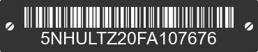 2015 FOREST RIVER Lightining 5NHULTZ20FA107676 VIN decoded
