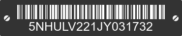 2018 FOREST RIVER Limited Edition Value Hauler 5NHULV221JY031732 VIN decoded
