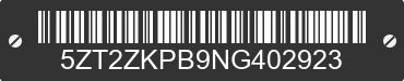 2022 FOREST RIVER Ozark Towables 5ZT2ZKPB9NG402923 VIN decoded