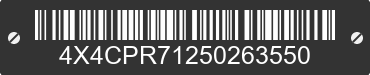 2005 FOREST RIVER Premier 4X4CPR71250263550 VIN decoded