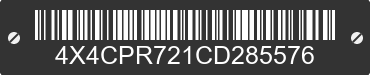 2012 FOREST RIVER Premier 4X4CPR721CD285576 VIN decoded