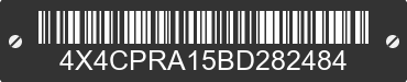 2011 FOREST RIVER Premier 4X4CPRA15BD282484 VIN decoded