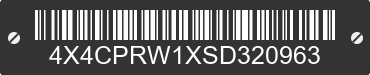 2025 FOREST RIVER Premier 4X4CPRW1XSD320963 VIN decoded