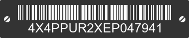 2014 FOREST RIVER Puma Towables 4X4PPUR2XEP047941 VIN decoded