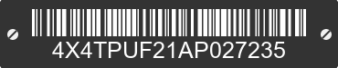 2010 FOREST RIVER Puma Towables 4X4TPUF21AP027235 VIN decoded