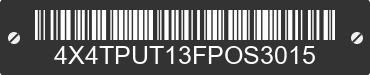 2015 FOREST RIVER Puma Towables 4X4TPUT13FPOS3015 VIN decoded