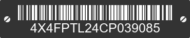2012 FOREST RIVER Puma Toy Hauler 4X4FPTL24CP039085 VIN decoded