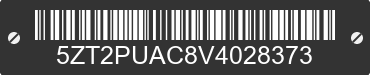 2027 FOREST RIVER Puma 5ZT2PUAC8V4028373 VIN decoded