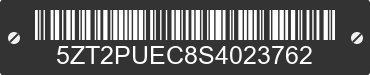 2025 FOREST RIVER Puma 5ZT2PUEC8S4023762 VIN decoded