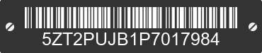 2023 FOREST RIVER Puma 5ZT2PUJB1P7017984 VIN decoded