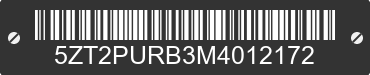 2021 FOREST RIVER Puma 5ZT2PURB3M4012172 VIN decoded