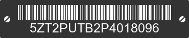 2023 FOREST RIVER Puma 5ZT2PUTB2P4018096 VIN decoded