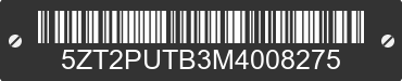 2021 FOREST RIVER Puma 5ZT2PUTB3M4008275 VIN decoded