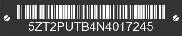 2022 FOREST RIVER Puma 5ZT2PUTB4N4017245 VIN decoded