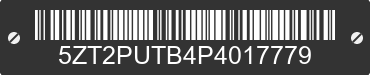 2023 FOREST RIVER Puma 5ZT2PUTB4P4017779 VIN decoded