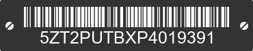 2023 FOREST RIVER Puma 5ZT2PUTBXP4019391 VIN decoded