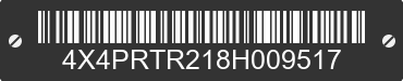 2008 FOREST RIVER Quailridge Park Model Trailers 4X4PRTR218H009517 VIN decoded
