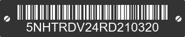 2024 FOREST RIVER R Pod Towable 5NHTRDV24RD210320 VIN decoded